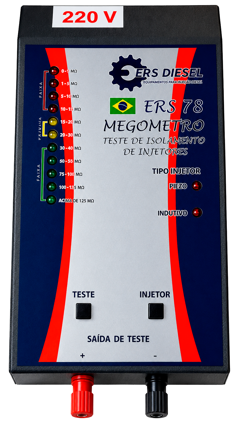 ERS-78 Megamômetro Digital